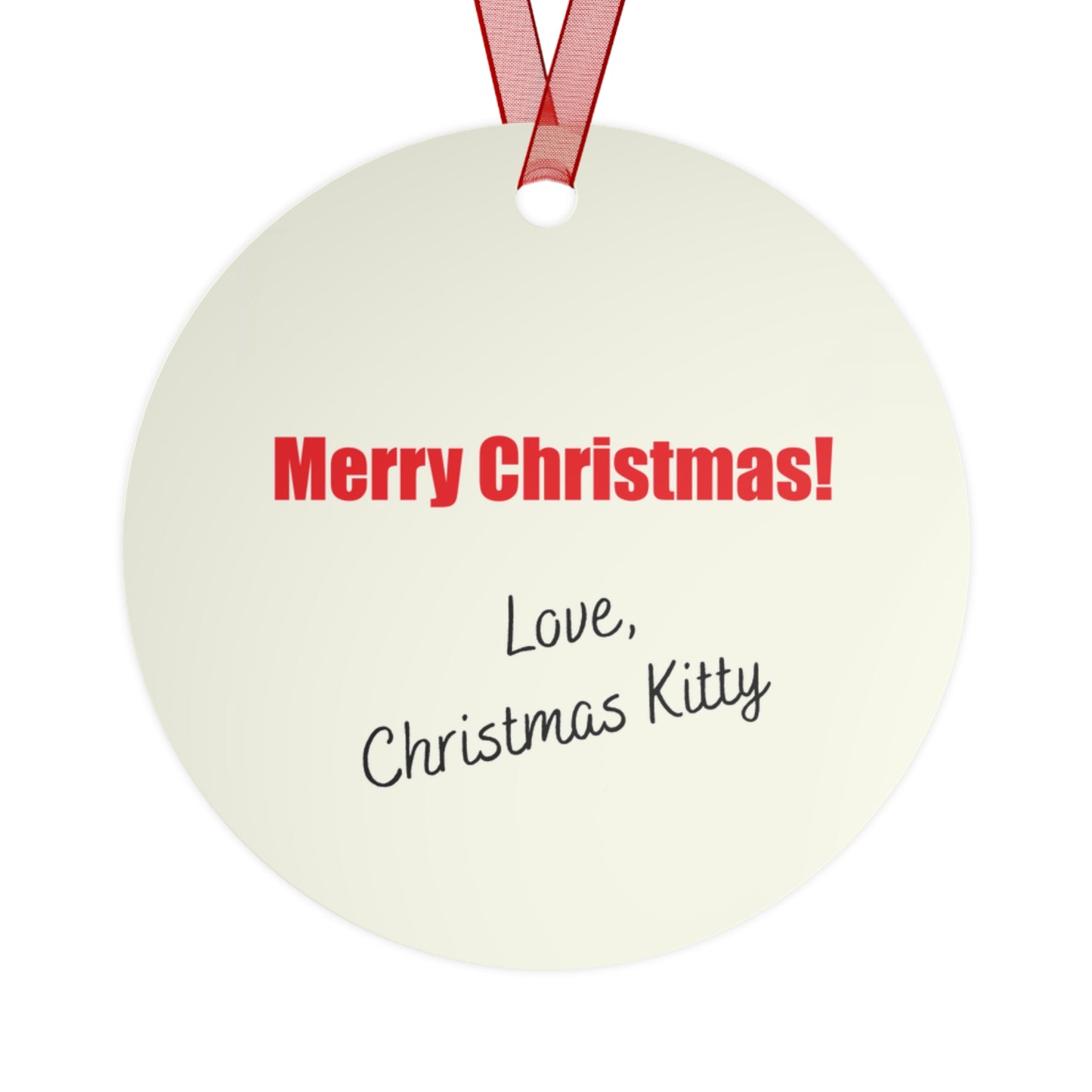 Christmas Kitty with Guitar from "Lyrics Collection"